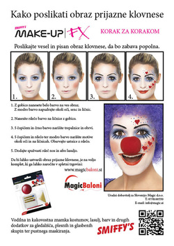 šola barvanja obraza